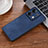 Coque Silicone Gel Motif Cuir Housse Etui YZ2 pour Xiaomi Redmi Note 13 5G Bleu