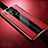 Coque Silicone Gel Motif Cuir Housse Etui Z01 pour Huawei Mate 30 5G Rouge