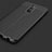 Coque Silicone Gel Motif Cuir pour Xiaomi Redmi 8 Noir Petit