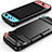 Coque Silicone Gel Serge pour Nintendo Switch Noir Petit