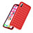 Coque Silicone Gel Serge R02 pour Apple iPhone X Rouge