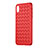 Coque Silicone Gel Serge R02 pour Apple iPhone X Rouge Petit