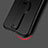 Coque Silicone Gel Souple Couleur Unie avec Support S02 pour Apple iPhone SE (2020) Noir Petit