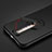 Coque Silicone Gel Souple Couleur Unie avec Support S02 pour Apple iPhone SE (2020) Noir Petit