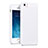 Coque Silicone Gel Souple Couleur Unie pour Apple iPhone 5 Blanc