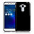 Coque Silicone Gel Souple Couleur Unie pour Asus Zenfone 3 Laser Noir