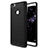 Coque Silicone Gel Souple Couleur Unie pour Huawei Honor V8 Max Noir