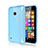 Coque Silicone Gel Souple Couleur Unie pour Nokia Lumia 530 Bleu Ciel