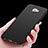 Coque Silicone Gel Souple Couleur Unie pour Samsung Galaxy C5 Pro C5010 Noir Petit