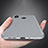 Coque Silicone Gel Souple Couleur Unie pour Xiaomi Redmi 6 Gris Petit