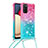 Coque Silicone Housse Etui Gel Bling-Bling avec Laniere Strap S01 pour Samsung Galaxy F02S SM-E025F Petit