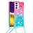 Coque Silicone Housse Etui Gel Bling-Bling avec Laniere Strap S01 pour Samsung Galaxy Quantum2 5G Petit