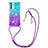 Coque Silicone Housse Etui Gel Bling-Bling avec Laniere Strap S01 pour Samsung Galaxy S23 FE 5G Petit