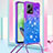 Coque Silicone Housse Etui Gel Bling-Bling avec Laniere Strap S01 pour Xiaomi Poco X5 5G Petit