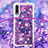 Coque Silicone Housse Etui Gel Bling-Bling avec Laniere Strap S02 pour Samsung Galaxy A50 Petit