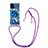 Coque Silicone Housse Etui Gel Bling-Bling avec Laniere Strap S02 pour Samsung Galaxy M80S Petit