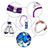 Coque Silicone Housse Etui Gel Bling-Bling avec Laniere Strap S02 pour Samsung Galaxy S20 FE 4G Petit