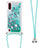 Coque Silicone Housse Etui Gel Bling-Bling avec Laniere Strap S03 pour Samsung Galaxy A01 SM-A015 Petit