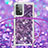 Coque Silicone Housse Etui Gel Bling-Bling avec Laniere Strap S03 pour Samsung Galaxy A52s 5G Petit