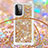 Coque Silicone Housse Etui Gel Bling-Bling avec Laniere Strap S03 pour Samsung Galaxy A72 4G Petit