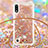 Coque Silicone Housse Etui Gel Bling-Bling avec Laniere Strap S03 pour Samsung Galaxy M10 Petit