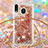 Coque Silicone Housse Etui Gel Bling-Bling avec Laniere Strap S03 pour Samsung Galaxy M20 Petit