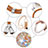 Coque Silicone Housse Etui Gel Bling-Bling avec Laniere Strap S03 pour Samsung Galaxy M80S Petit