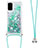 Coque Silicone Housse Etui Gel Bling-Bling avec Laniere Strap S03 pour Samsung Galaxy S20 5G Petit