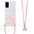 Coque Silicone Housse Etui Gel Bling-Bling avec Laniere Strap S03 pour Samsung Galaxy S20 5G Petit