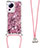 Coque Silicone Housse Etui Gel Bling-Bling avec Laniere Strap S03 pour Xiaomi Civi 2 5G Petit