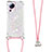 Coque Silicone Housse Etui Gel Bling-Bling avec Laniere Strap S03 pour Xiaomi Civi 2 5G Petit