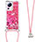 Coque Silicone Housse Etui Gel Bling-Bling avec Laniere Strap S03 pour Xiaomi Civi 2 5G Petit