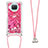 Coque Silicone Housse Etui Gel Bling-Bling avec Laniere Strap S03 pour Xiaomi Mi 10i 5G Petit