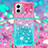 Coque Silicone Housse Etui Gel Bling-Bling avec Laniere Strap YB1 pour Motorola Moto G 5G (2023) Petit