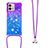 Coque Silicone Housse Etui Gel Bling-Bling avec Laniere Strap YB1 pour Motorola Moto G Stylus (2023) 4G Petit