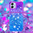 Coque Silicone Housse Etui Gel Bling-Bling avec Laniere Strap YB1 pour Samsung Galaxy A04 4G Petit