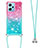 Coque Silicone Housse Etui Gel Bling-Bling avec Laniere Strap YB1 pour Xiaomi Poco X5 5G Petit