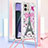 Coque Silicone Housse Etui Gel Bling-Bling avec Laniere Strap YB2 pour Motorola Moto G Stylus (2023) 4G Petit