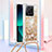 Coque Silicone Housse Etui Gel Bling-Bling avec Laniere Strap YB2 pour Xiaomi Mi 13T 5G Petit