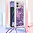 Coque Silicone Housse Etui Gel Bling-Bling avec Laniere Strap YB3 pour Motorola Moto G Stylus (2023) 4G Petit