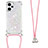 Coque Silicone Housse Etui Gel Bling-Bling avec Laniere Strap YB3 pour Xiaomi Poco F5 5G Argent