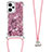 Coque Silicone Housse Etui Gel Bling-Bling avec Laniere Strap YB3 pour Xiaomi Poco F5 5G Petit