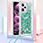 Coque Silicone Housse Etui Gel Bling-Bling avec Laniere Strap YB3 pour Xiaomi Redmi Note 12 Pro 5G Petit