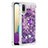 Coque Silicone Housse Etui Gel Bling-Bling avec Support Bague Anneau S01 pour Samsung Galaxy A02 Petit