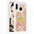 Coque Silicone Housse Etui Gel Bling-Bling avec Support Bague Anneau S01 pour Samsung Galaxy A20e Or