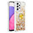 Coque Silicone Housse Etui Gel Bling-Bling avec Support Bague Anneau S01 pour Samsung Galaxy A33 5G Petit