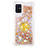 Coque Silicone Housse Etui Gel Bling-Bling avec Support Bague Anneau S01 pour Samsung Galaxy A51 4G Petit