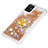 Coque Silicone Housse Etui Gel Bling-Bling avec Support Bague Anneau S01 pour Samsung Galaxy A51 4G Petit