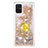 Coque Silicone Housse Etui Gel Bling-Bling avec Support Bague Anneau S01 pour Samsung Galaxy A71 4G A715 Petit