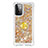 Coque Silicone Housse Etui Gel Bling-Bling avec Support Bague Anneau S01 pour Samsung Galaxy A72 4G Petit